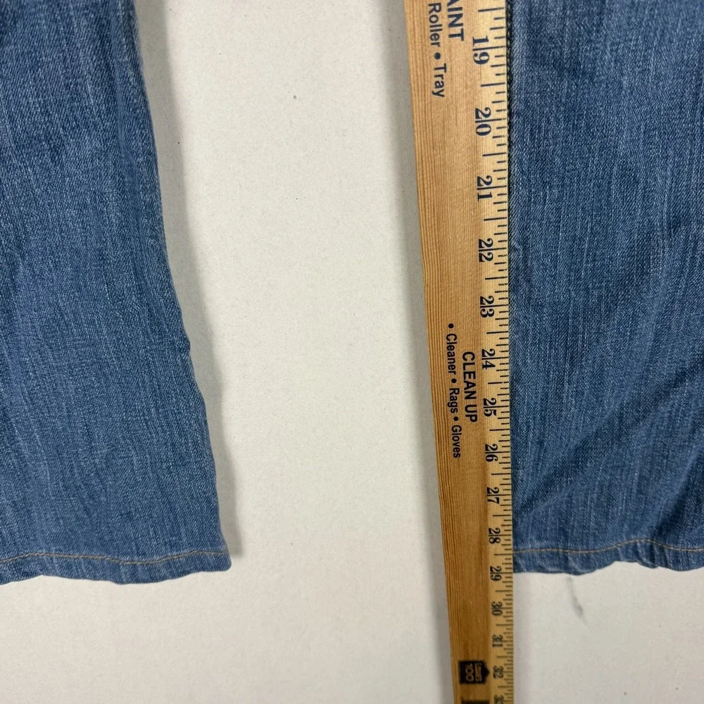Levi's‎ 514 Jeans Mens 36x30 Blue Medium Wash Straight Stretch WaterLess Denim